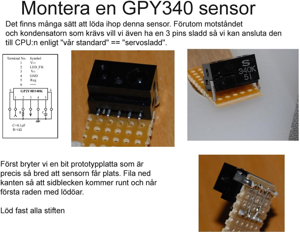 till CPU:n enligt "vår standard" == "servosladd".