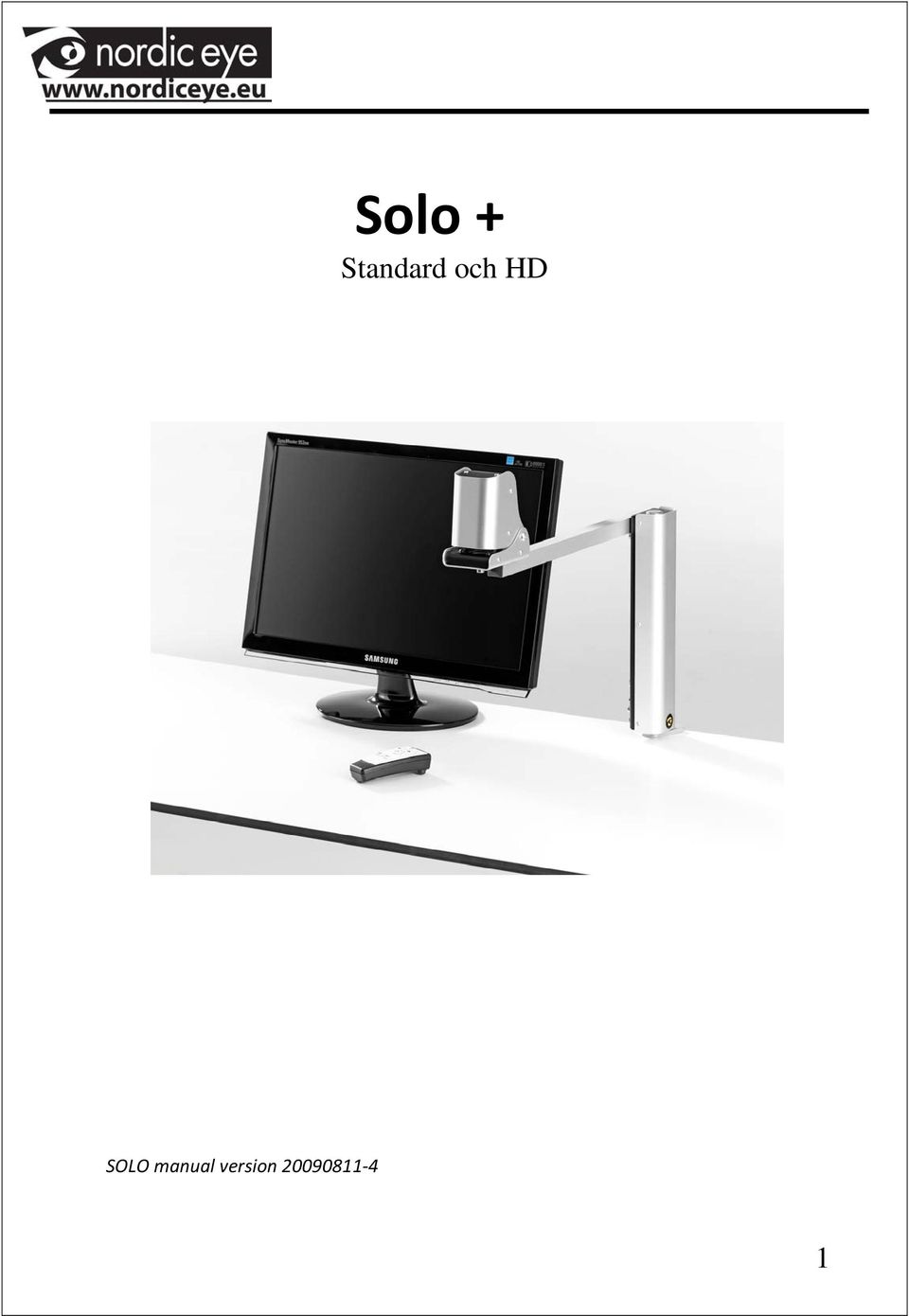 SOLO manual