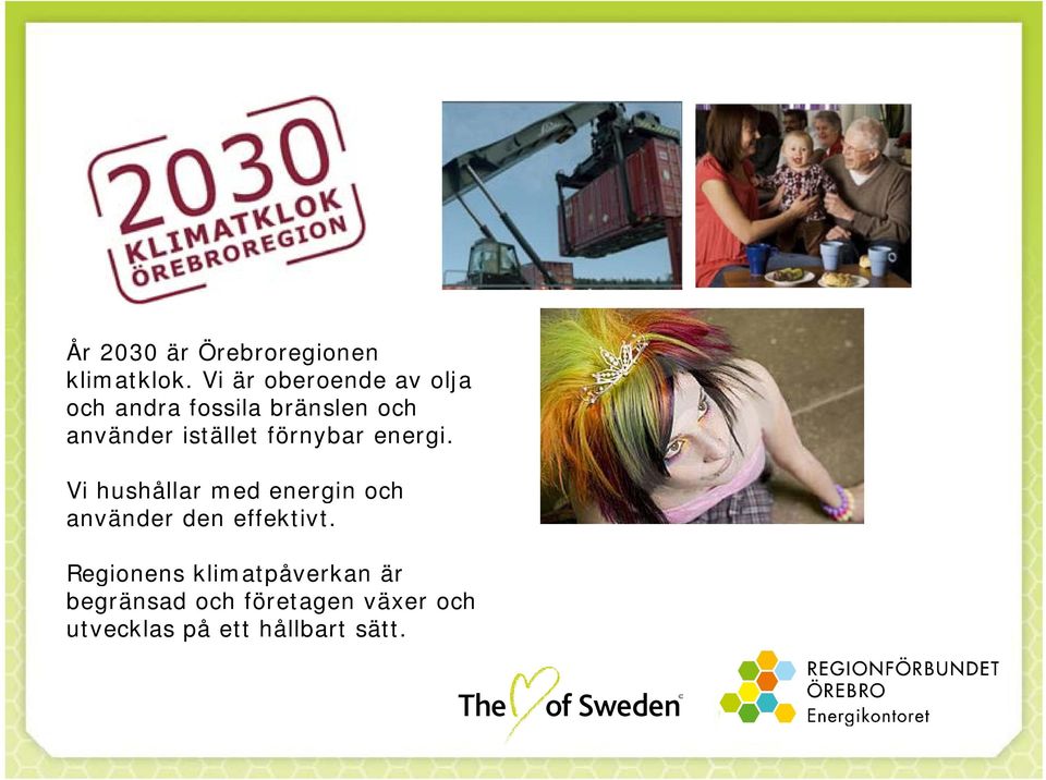 istället förnybar energi.