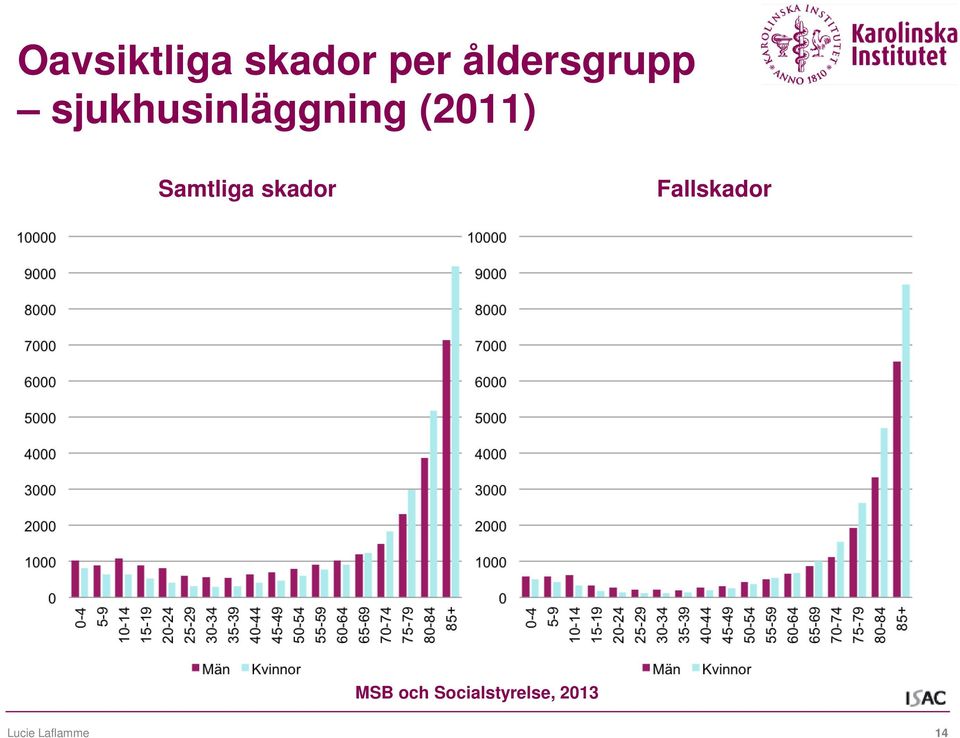 (2011) Samtliga skador Fallskador