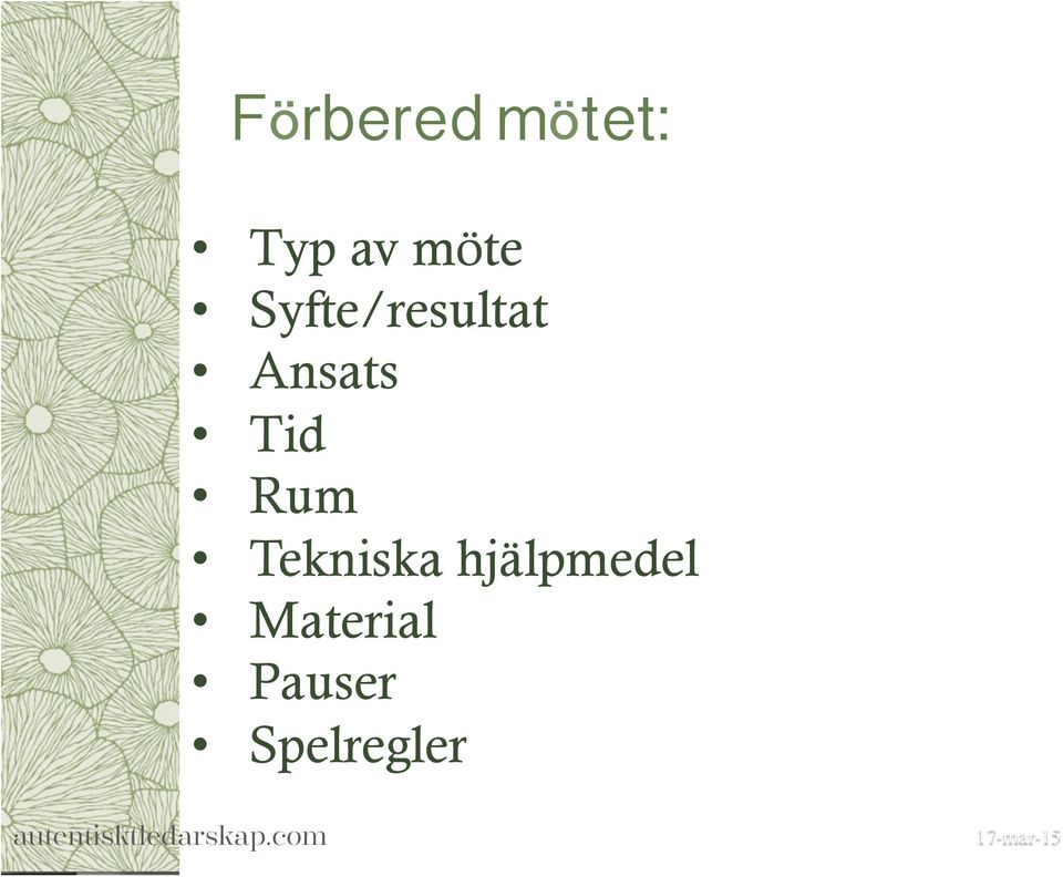 Tekniska hjälpmedel Material