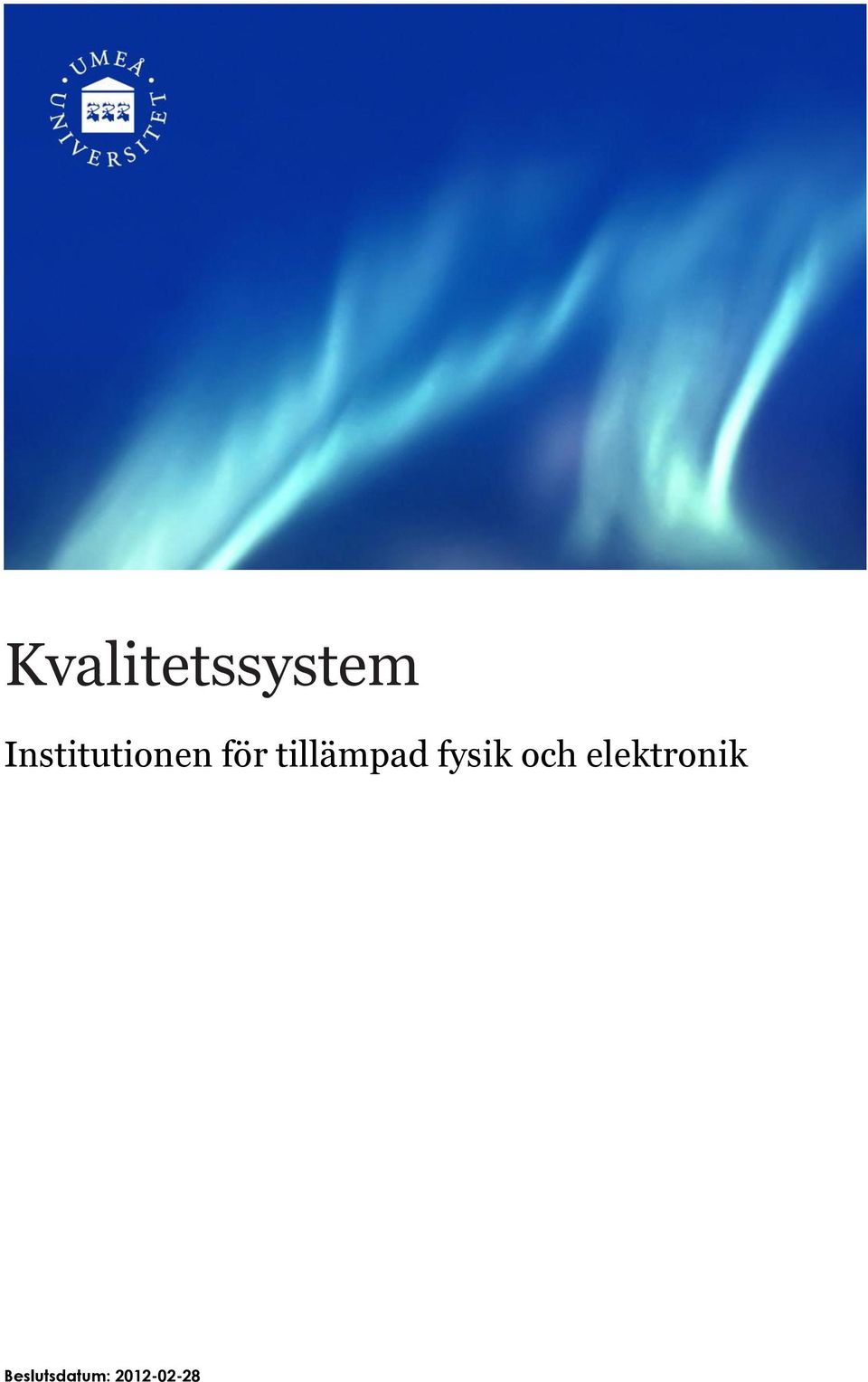 tillämpad fysik och