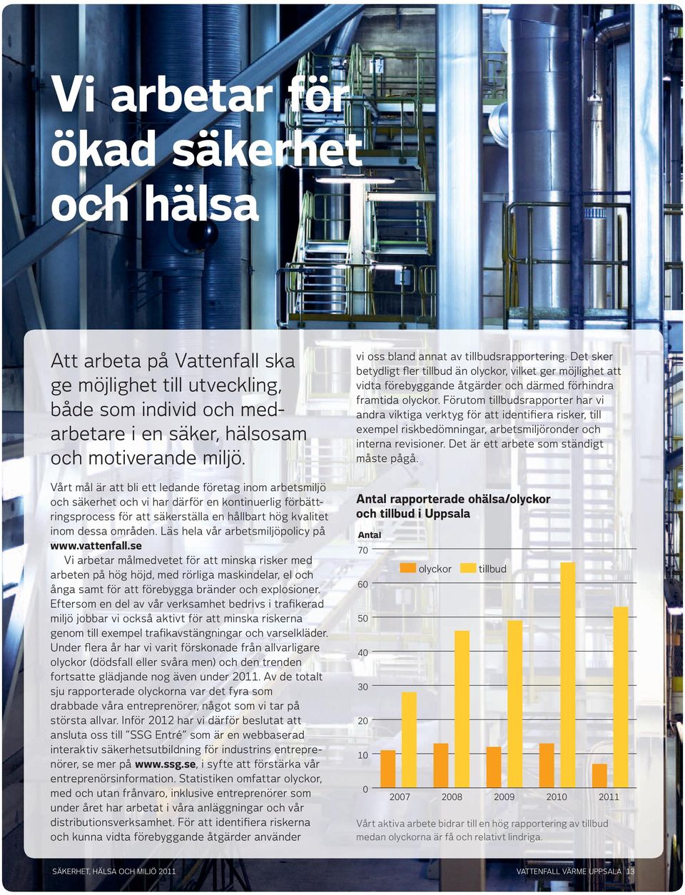 Läs hela vår arbetsmiljöpolicy på www.vattenfall.