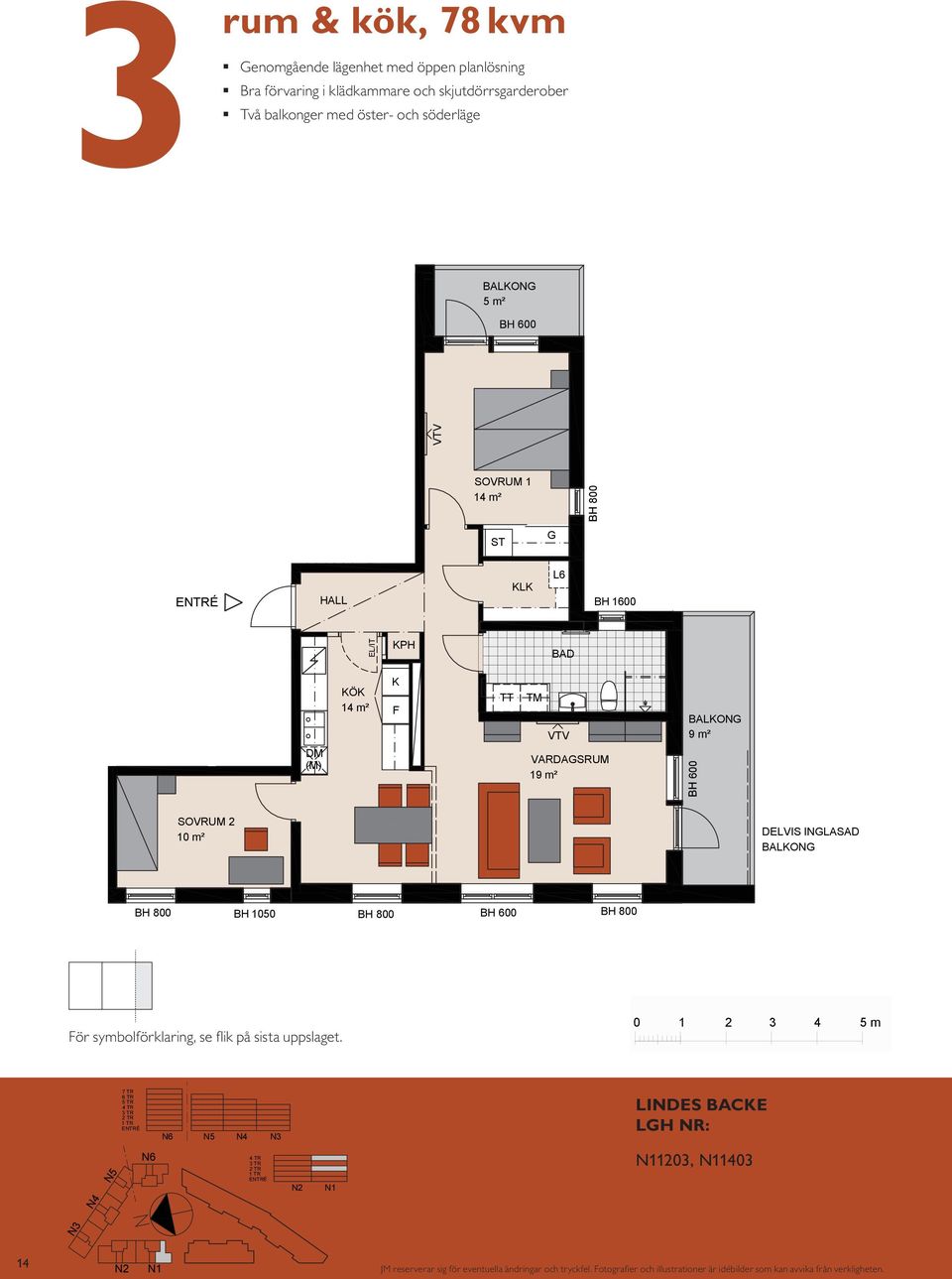 K/F UT +39,07 BH 1600 1 m² K F VARDASRUM 19 m² BALKON 9 m² 600 SOVRUM 2 DELVIS INLASAD BALKON BH BH 1050 BH BH