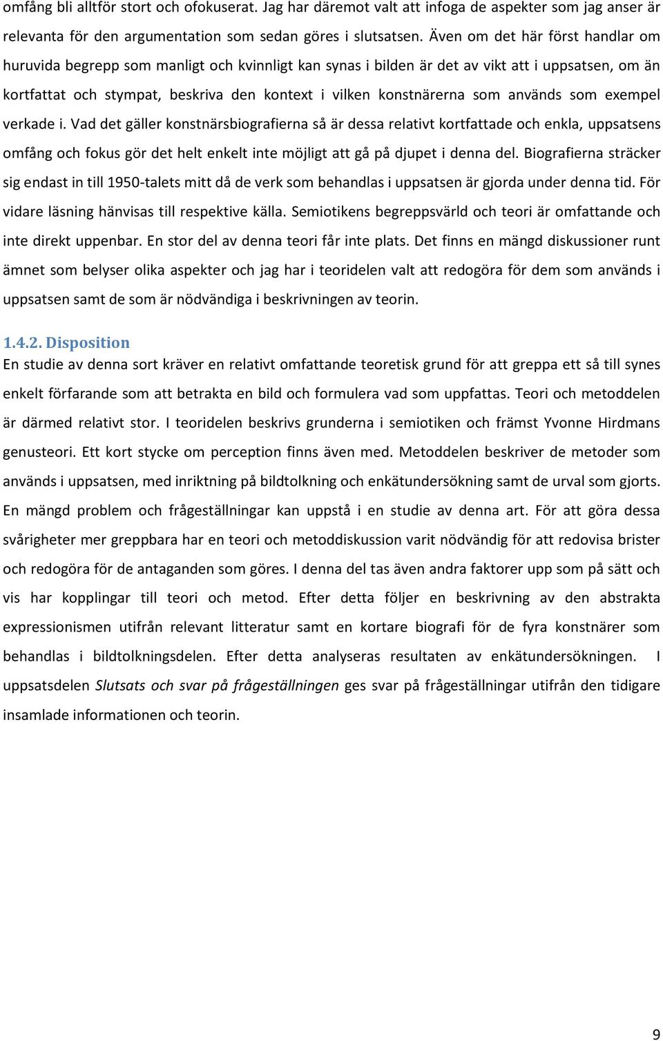 som används som exempel verkade i.