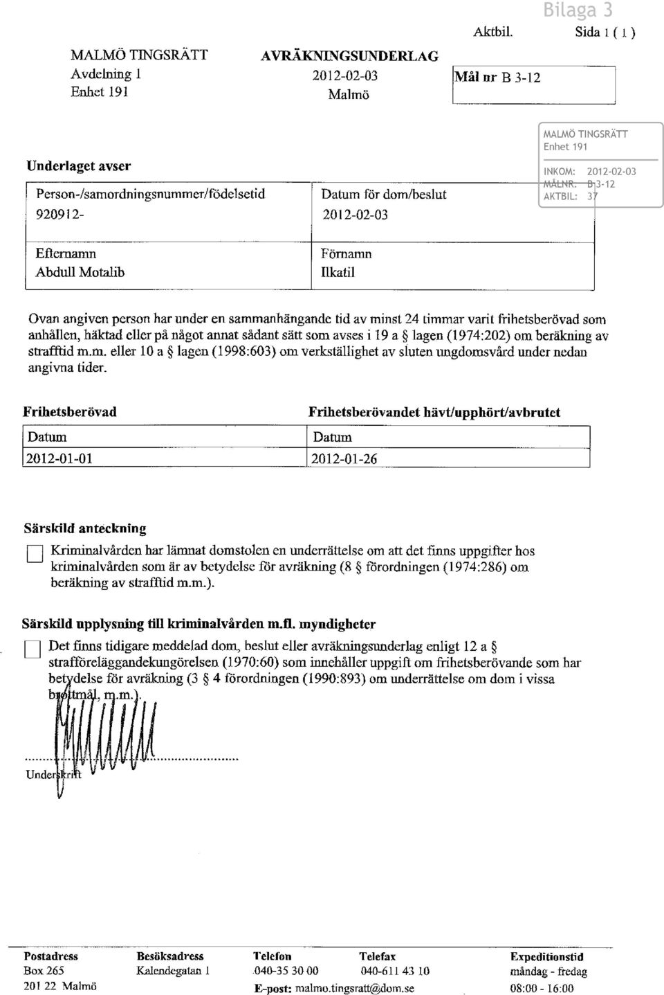 TINGSRÄTT