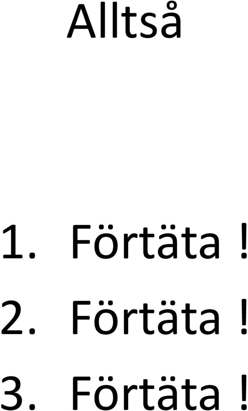 Förtäta! 3.