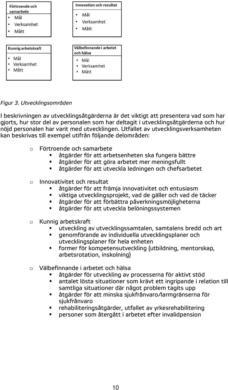 personalen har varit med utvecklingen.