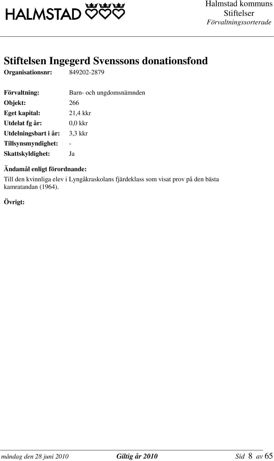 Till den kvinnliga elev i Lyngåkraskolans fjärdeklass som visat prov