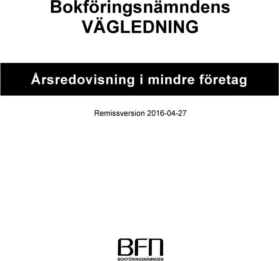 Årsredovisning i