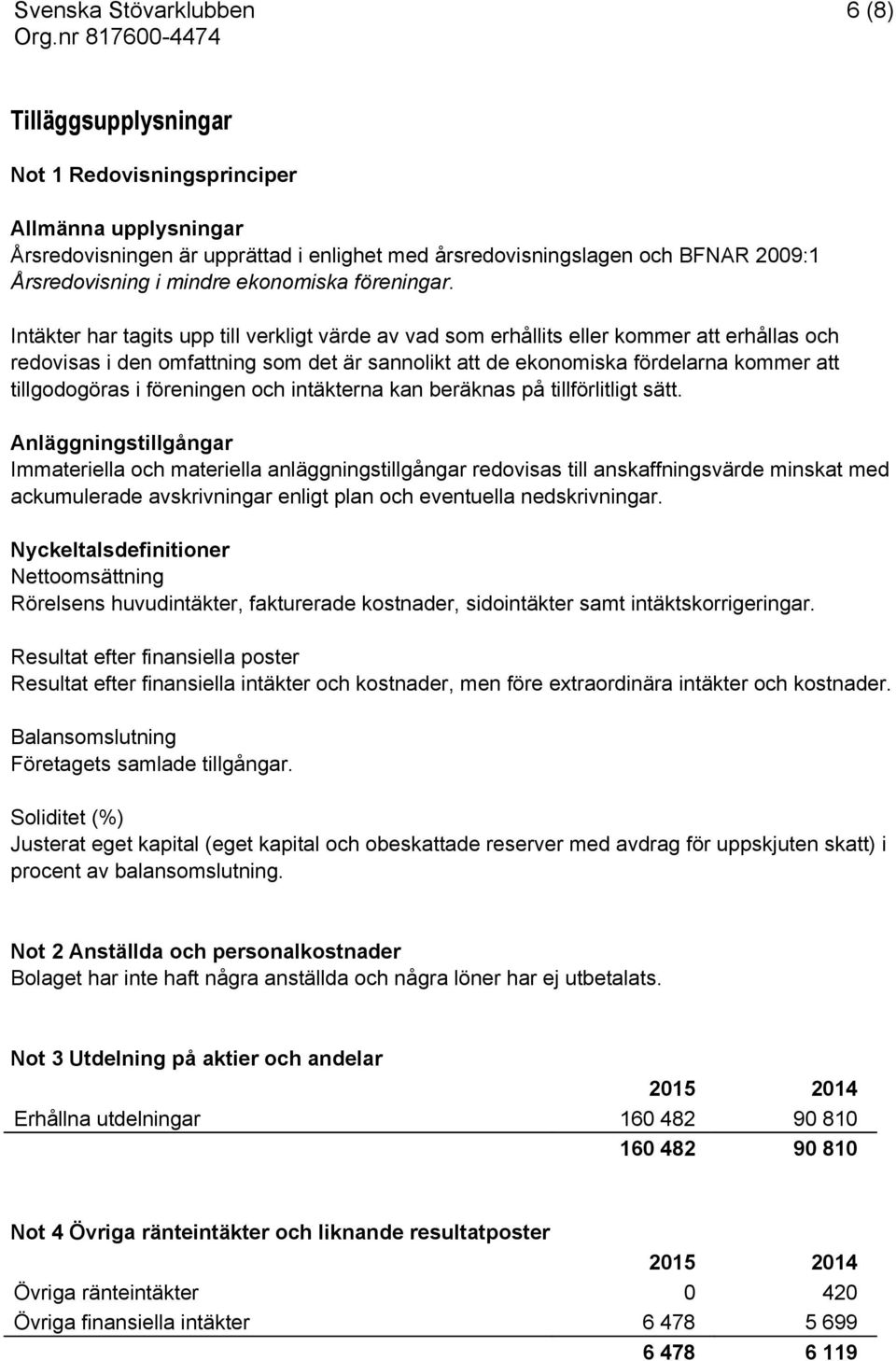 Intäkter har tagits upp till verkligt värde av vad som erhållits eller kommer att erhållas och redovisas i den omfattning som det är sannolikt att de ekonomiska fördelarna kommer att tillgodogöras i