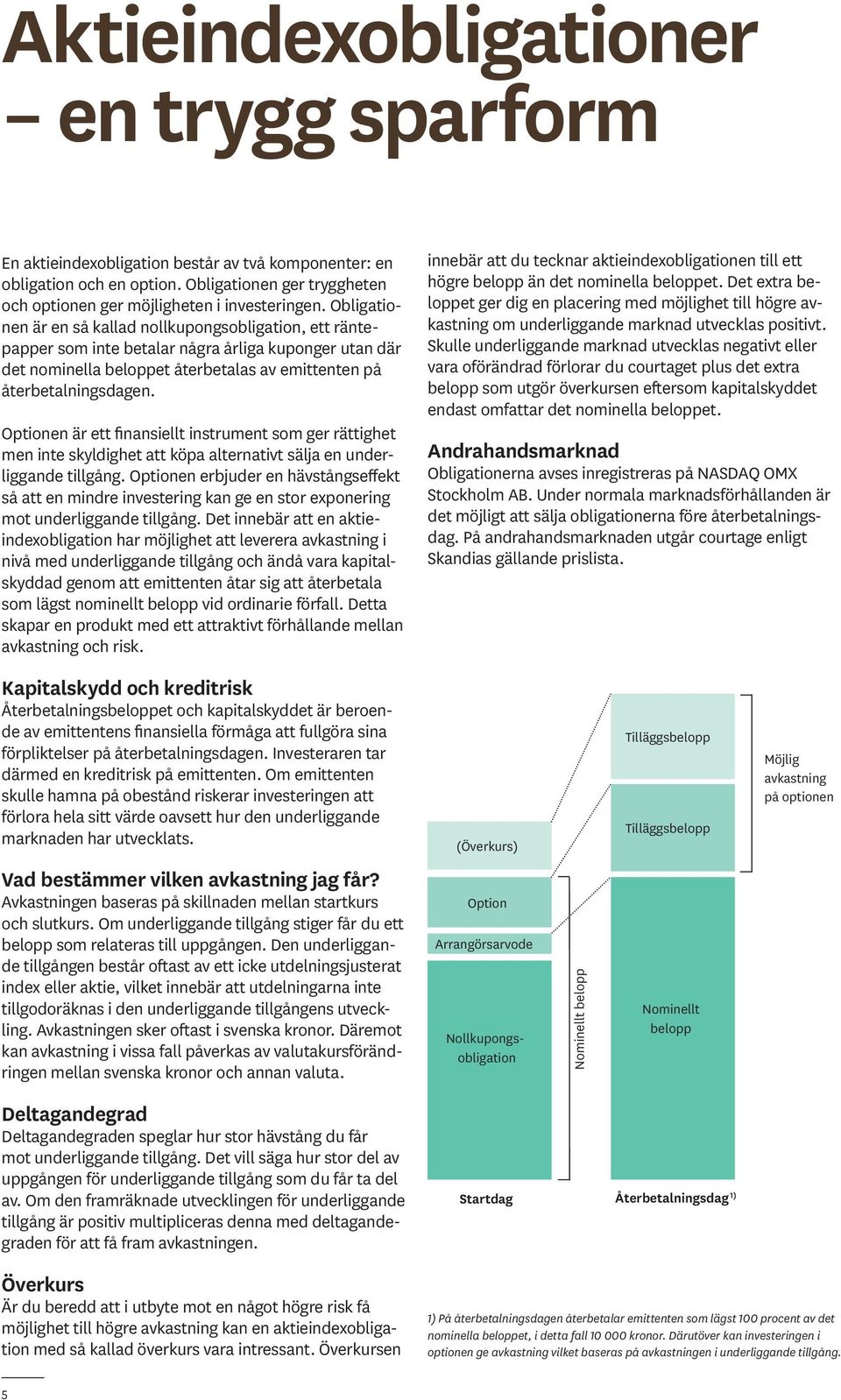 Optionen är ett finansiellt instrument som ger rättighet men inte skyldighet att köpa alternativt sälja en underliggande tillgång.