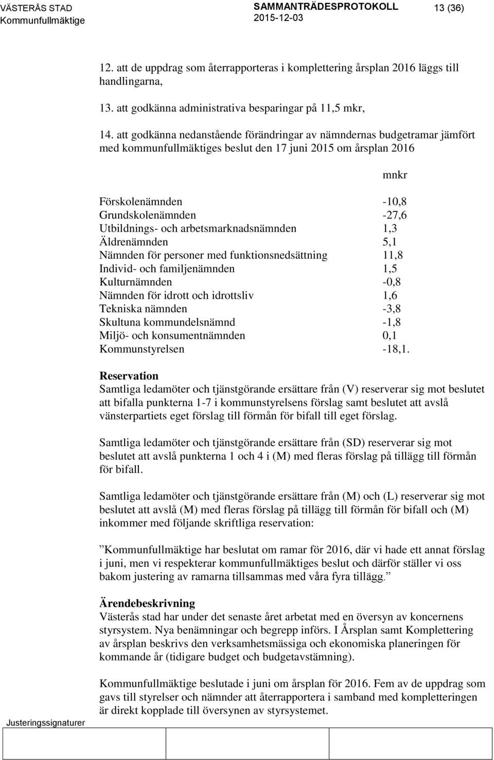 och arbetsmarknadsnämnden 1,3 Äldrenämnden 5,1 Nämnden för personer med funktionsnedsättning 11,8 Individ- och familjenämnden 1,5 Kulturnämnden -0,8 Nämnden för idrott och idrottsliv 1,6 Tekniska