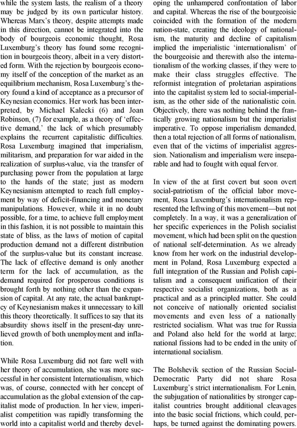theory, albeit in a very distorted form.