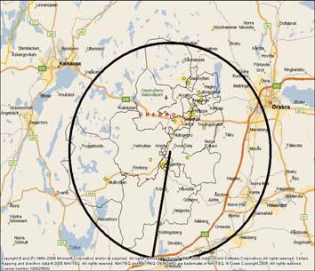 Var? SCB:s Marknadsprofiler ger dig statistik på låg regional nivå - du väljer en bit av Sverige eller Sverige i bitar. En bit kan t.ex.