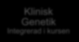 Verksamhetsintegrerad utbildning på Karolinska Universitetssjukhuset Kursen i Reproduktion och Utveckling Moment Reproduktion 75 studenter x 2/ termin