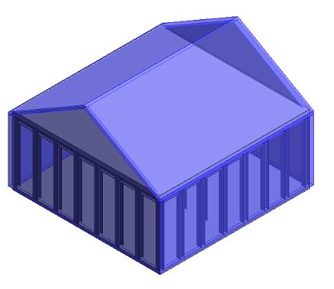 Ett möjligt arbetssätt vid större projekt är att separera olika delar av en konstruktion och arbeta i separat modeller som sedan länkas samman till en fil.