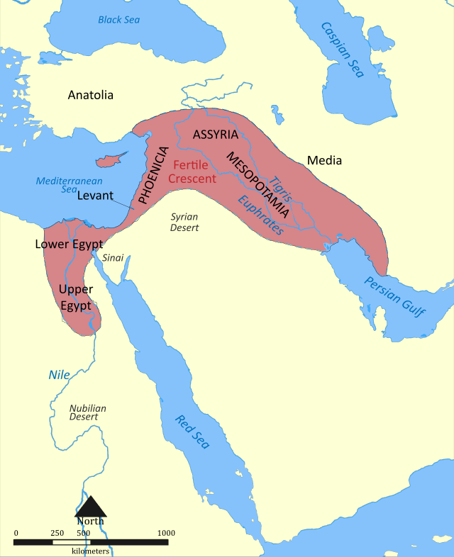 DE FÖRSTA CIVILISATIONERNA Mesopotamien mellan 8 000-3000 f.