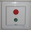 RWC och vilrum Toalett anpassad för funktionsnedsatta, s.k. RWC, finns på plan 2-5. På RWC och i vilrum finns trygghetslarm med röda tryckknappar märkta "nödsignal".