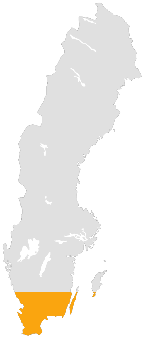 Markanvändningen Bebyggd mark 2,8% Jordbruksmark 7,6%