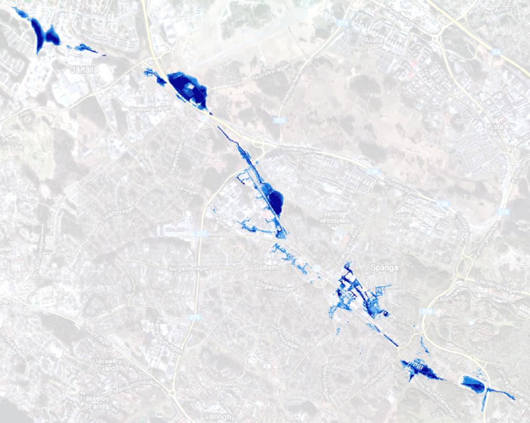 Stor risk för översvämningar!
