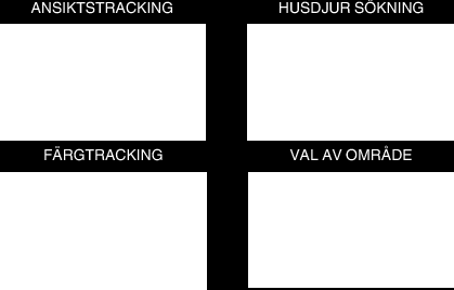 Inspelning Fånga motiv tydligt (VIDR. PRIO. AE/AF) 6 Tryck på önskad inställning. VIDR. PRIO. AE/AF är en funktion som justerar fokus och ljusstyrka utifrån den position man vidrört.