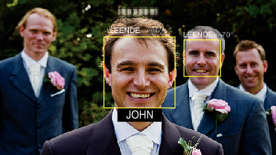 Inspelning Ställ in SMILE%/NAME DISPLAY Med VISA LEENDE%/NAMN kan man ställa in vilka alternativ som ska visas när ansikten känns igen. Detta alternativ visas endast när VIDR. PRIO.