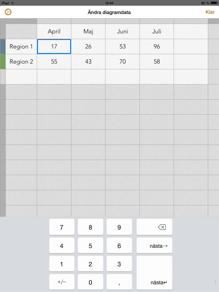 Busenkla diagram En av de häftigaste funktionerna i Pages för ios är möjligheten att lägga till olika typer av