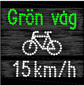 Sida 12 (15) trafikströmmarna kan inte påverka längden på gröntiden eftersom det sker enligt ett fast tidsschema.