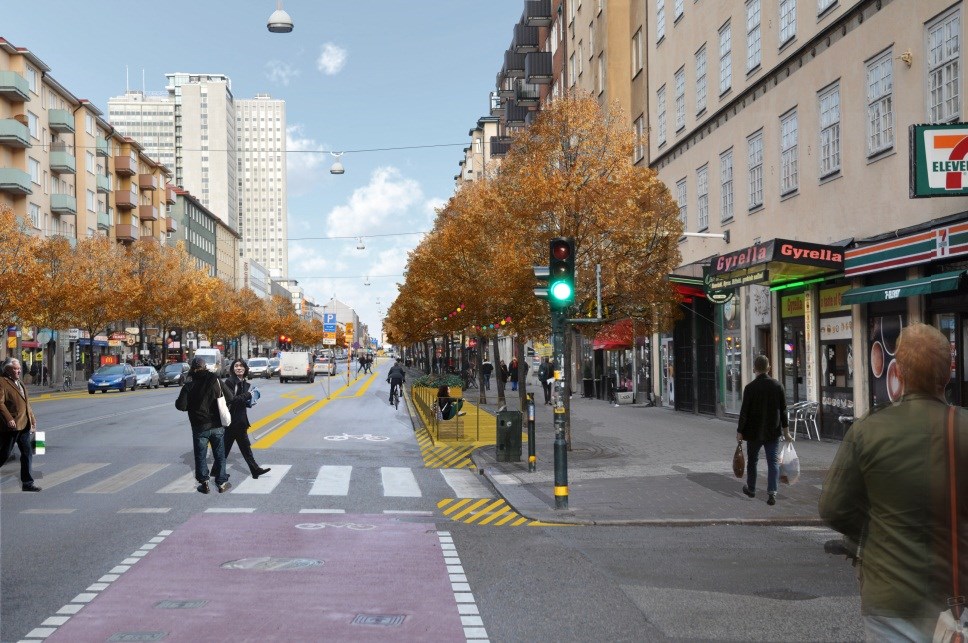 Sida 5 (15) Illustration av föreslagen utformning. Detaljer kan komma att ändras i slutgiltig lösning.
