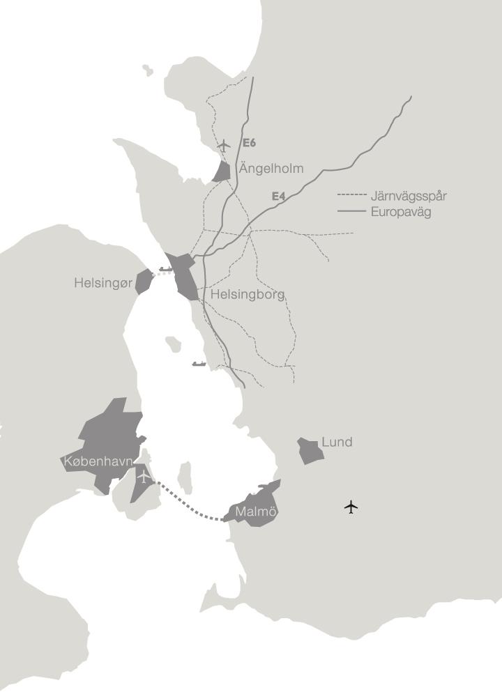 Skåne 1,3 miljoner invånare Familjen Helsingborg 337 000 invånare Helsingborg Landskrona Ängelholm Höganäs Klippan Bjuv Åstorp Båstad Svalöv Örkelljunga