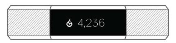 Automatisk tracking med Fitbit Alta Din Fitbit Alta memorerar en hel del statistik automatiskt när du har den på dig. Den nyaste datan laddas upp till din Fitbits instrumentpanel när du synkar dem.