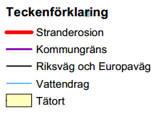Riskbild: klimatförändringar och Stockholms stads sårbarhet 71 (84) Erosionsförutättningar i Mälaren, Saltsjön och