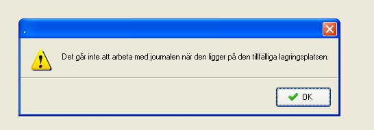 Rondellen (tillfällig lagringsplats) Om en kund byter utförare eller ska tillfälligt till ett korttidsboende ska journalen följa patienten.