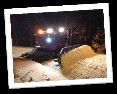 Förra säsongens roligaste aktivitet på Granåsen var tillverkningen av snö. Det var några få intensiva dagar som spred en stor lycka bland de inblandade som räddade hela vintern.