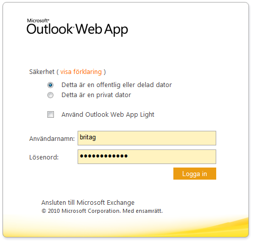 Öppna Outlook webbprogram Outlook kalender I kalendern lägger du in dina bokade tider, återkommande möten och evenemang.
