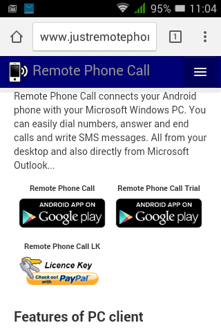 Inställningar Mobiltelefon Grid 3 kan ansluta till en Android mobiltelefon via Bluetooth för SMS meddelanden och samtal.