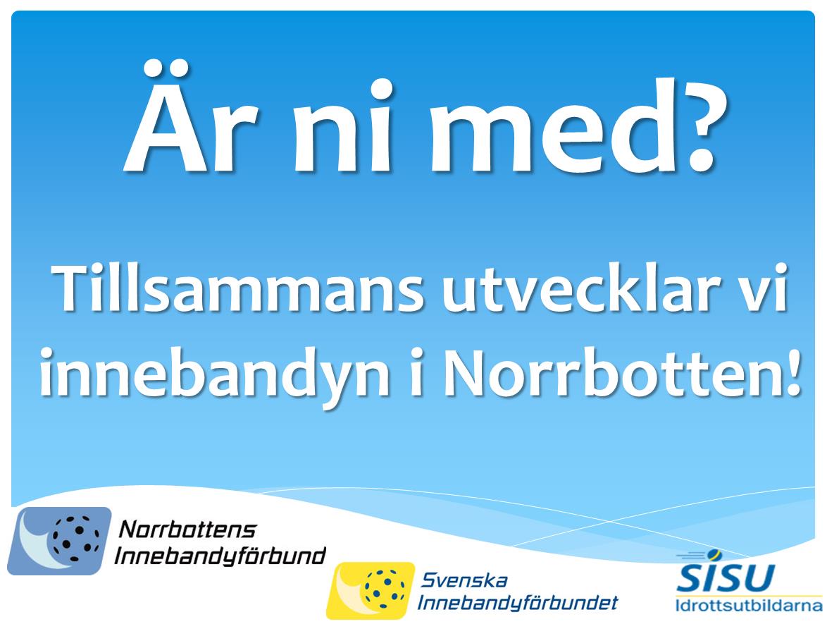 På uppdrag av: Norrbottens IBF Tävlings-/Domarkommitté tdk@nibf.