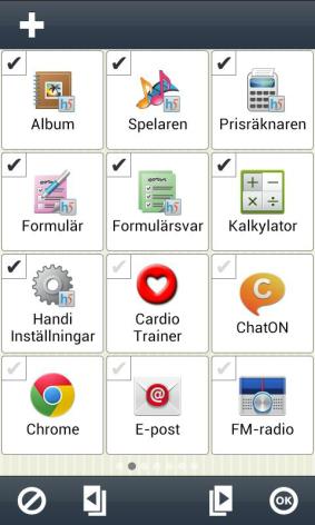4. Anpassa Handi Xcover 3 Handi Xcover 3 går att anpassa på många olika sätt för att passa olika användare.