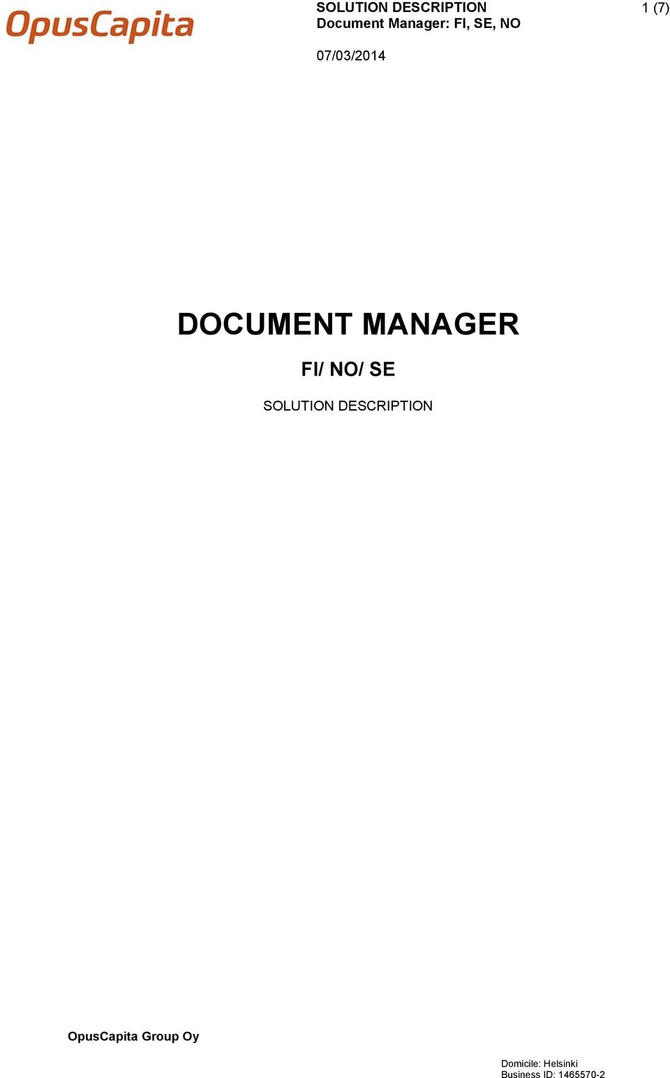 DOCUMENT MANAGER