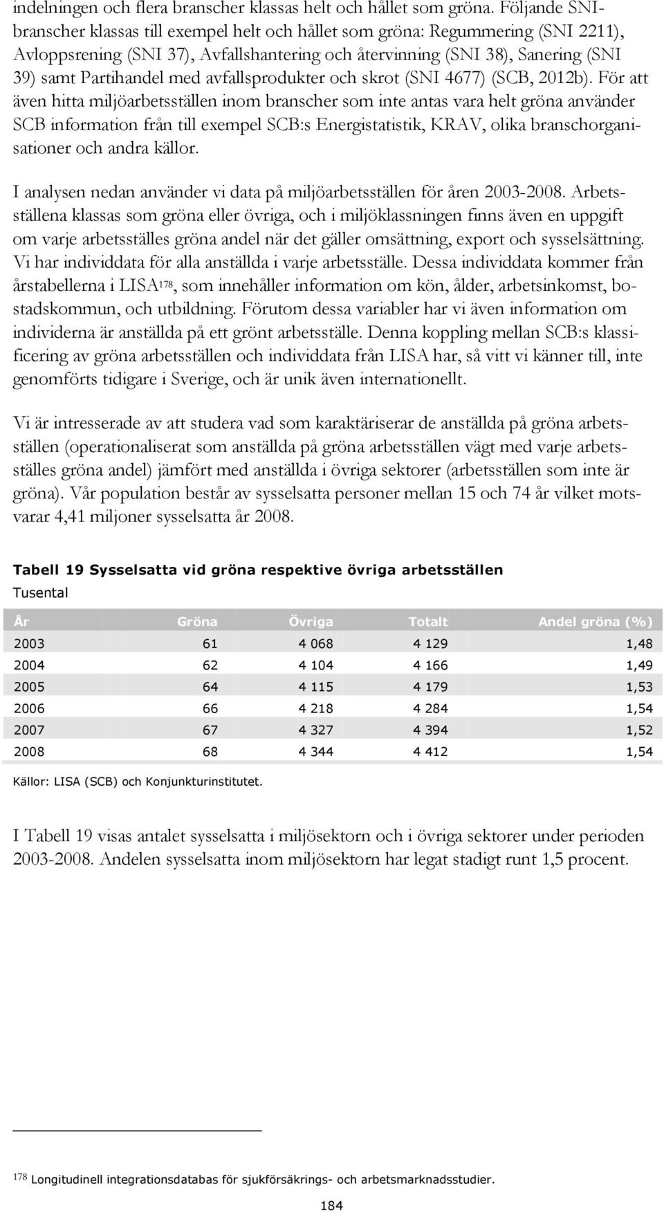 avfallsprodukter och skrot (SNI 4677) (SCB, 2012b).