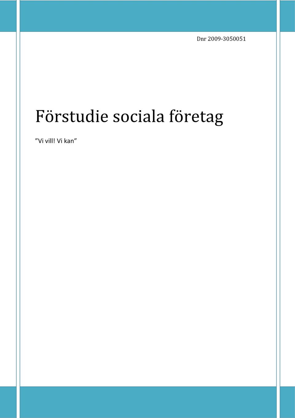 Förstudie
