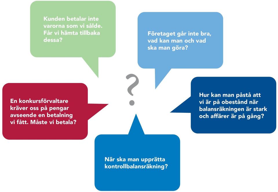 En konkursförvaltare kräver oss på pengar avseende en betalning vi fått. Måste vi betala?