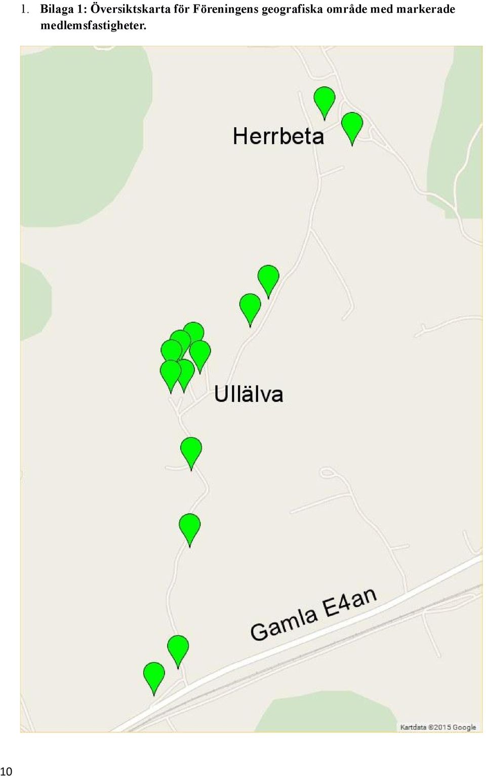 Föreningens geografiska