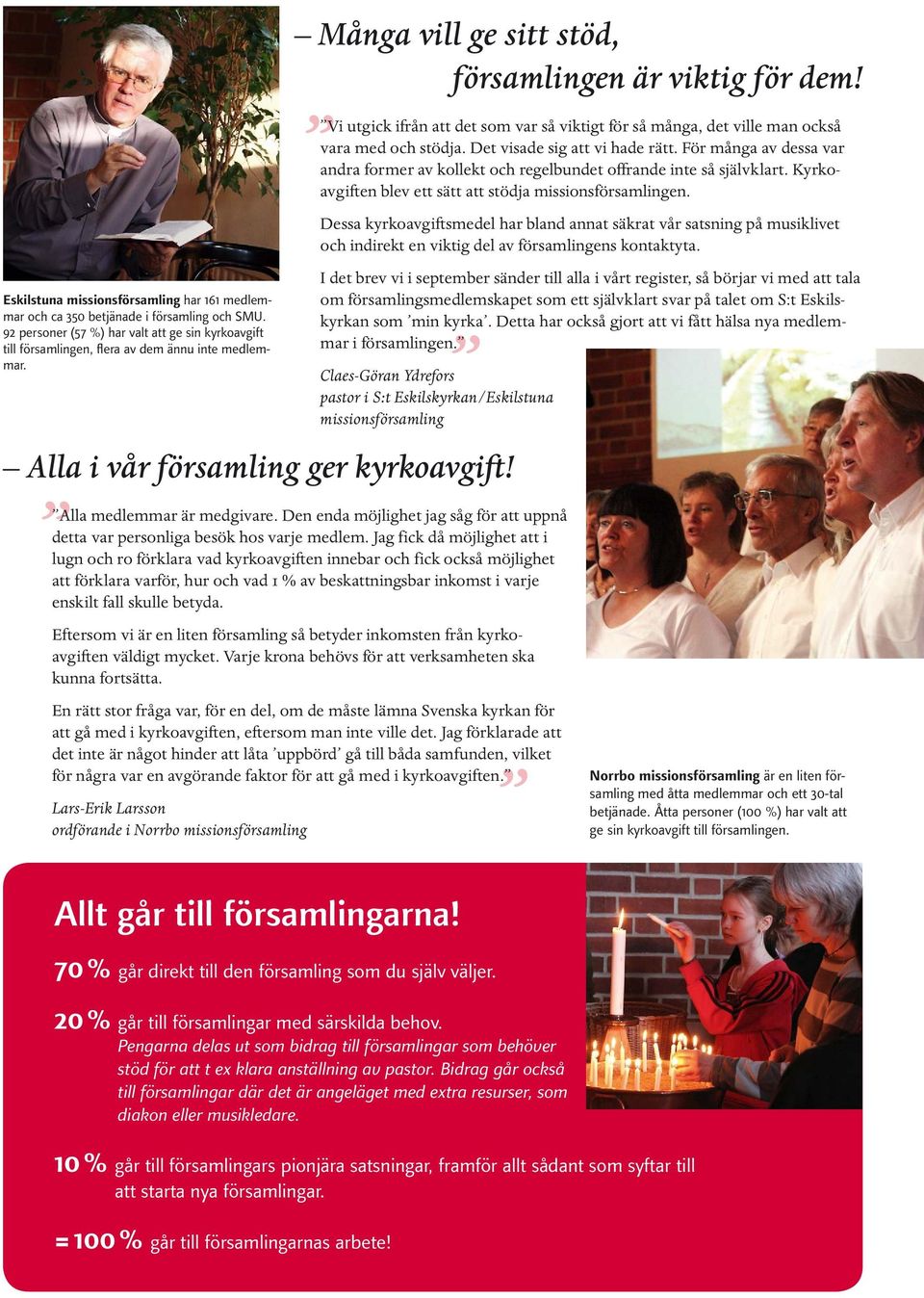 Den enda möjlighet jag såg för att uppnå detta var personliga besök hos varje medlem.