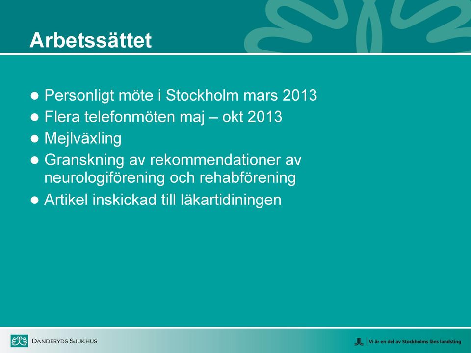 Granskning av rekommendationer av