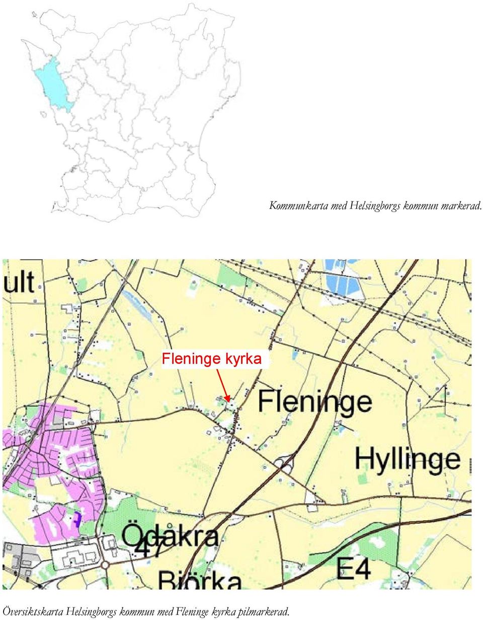 Översiktskarta Helsingborgs