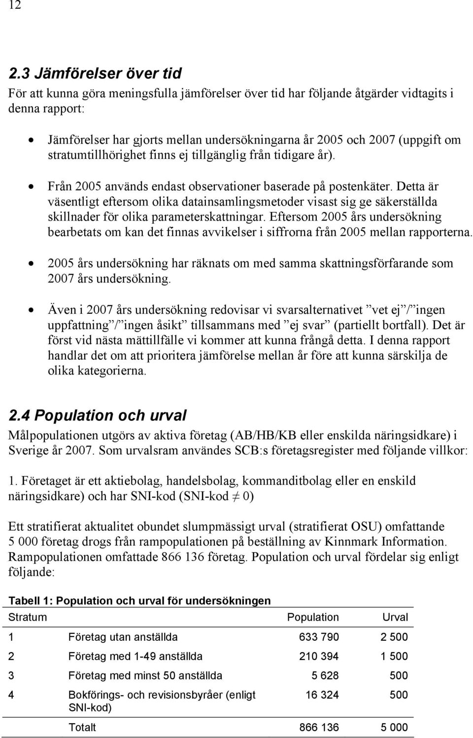 Äv 2007 års ursö rovsr v svrstrtvt vt / upptt / åst tss svr (prtt ort). Dt är örst v äst ättä v or tt u råå tt. I rpport r t o tt prortr äörs år ör tt u särs o torr. 2.4 Poputo o urv Måpoputo utörs v tv ört (AB/HB/KB r s ärsr) Svr år 2007.