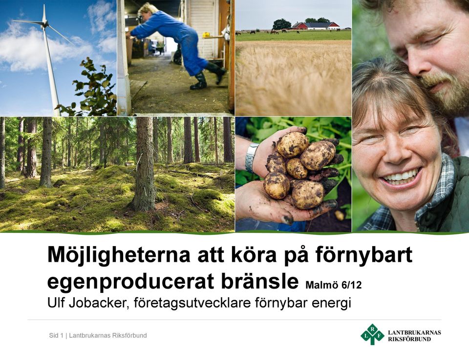 Jobacker, företagsutvecklare förnybar