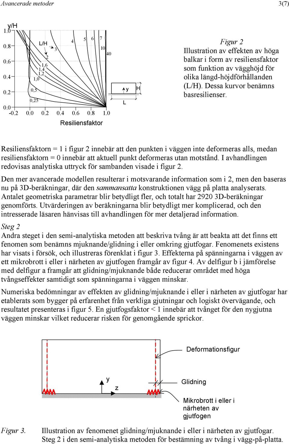 Dessa kurvor benämns basresilienser.